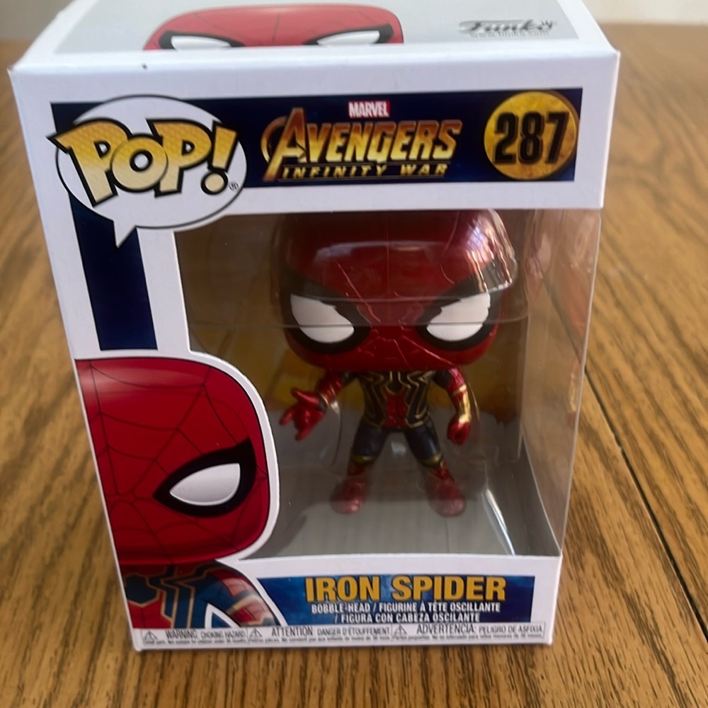 Iron Spider Funko pop #287.